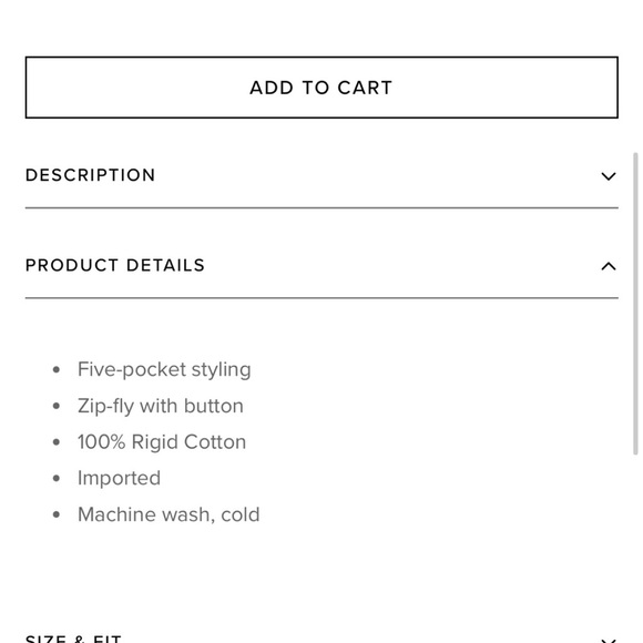 NWT Redone 90s High Rise Loose White Jeans - Picture 5 of 9